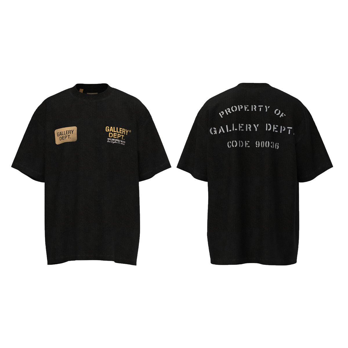 GALLERY DEPT  New T-shirt D50