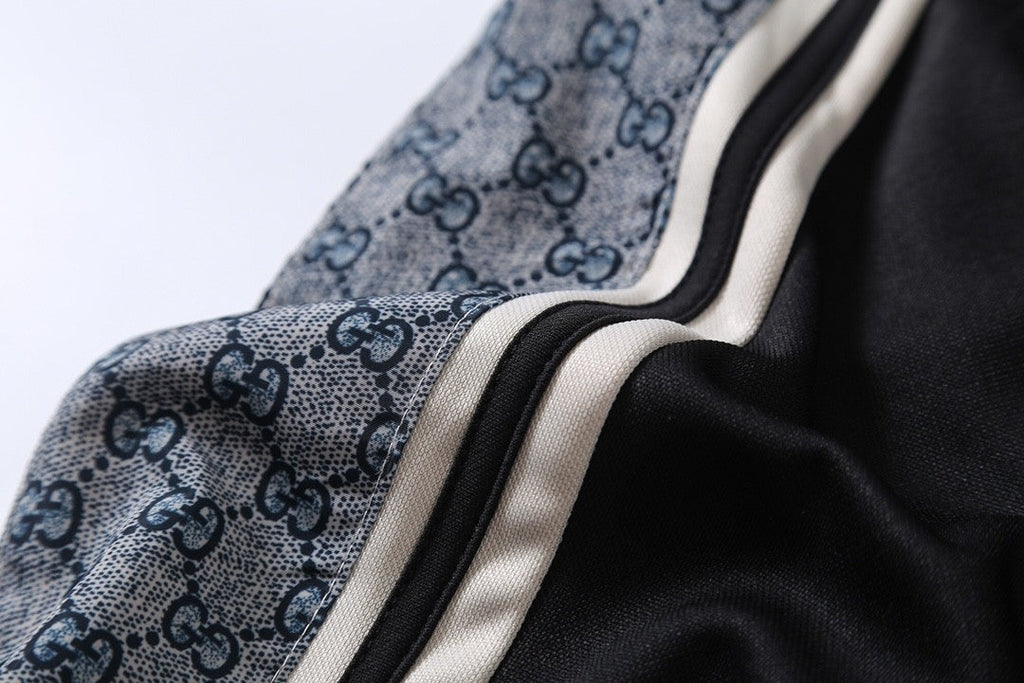 Gucci Inspired GG Snake Print Patchwork Unisex Shorts