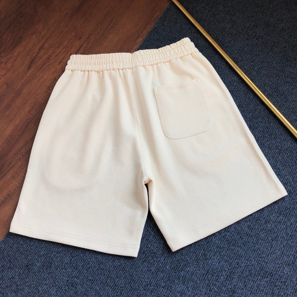 2026SS Embroidered Logo Casual Couple Shorts, Air Cotton Streetwear Pants