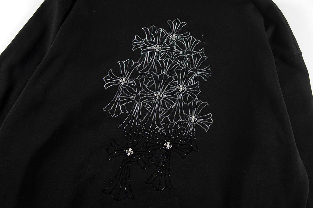 Chrome Hearts New Zip Up Hoodie -TQ02